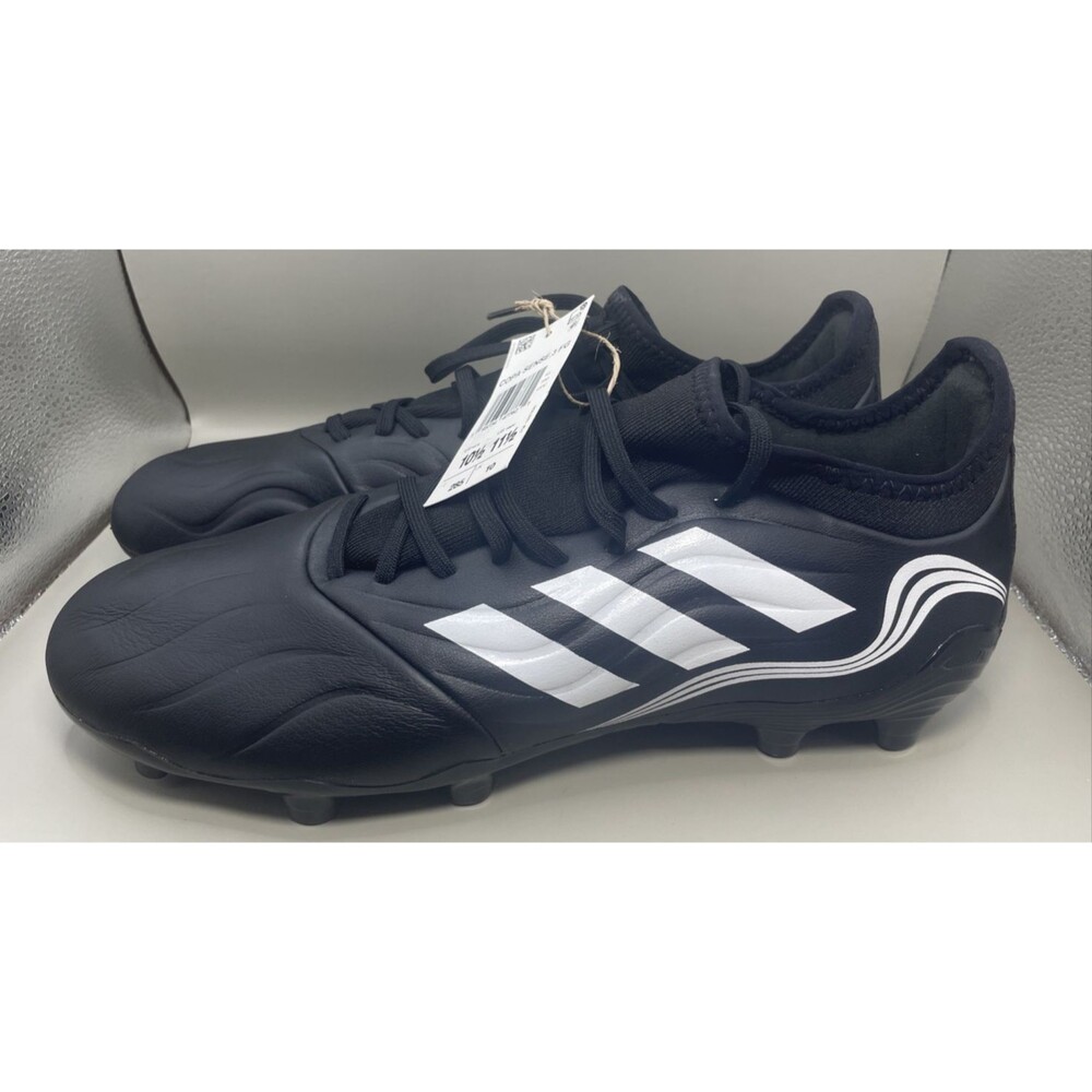2022 Adidas Copa Sense.3 FG Soccer Cleats Mens 10.5 Black White GW4958 NWT NWOB